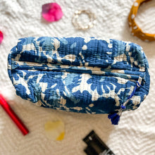 Load image into Gallery viewer, BRIGHT AND BOHO POUCH - INDIGO
