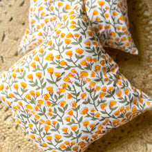 Load image into Gallery viewer, BLOCK PRINT CUSHION COVERS - LITTLE SUNSHINE
